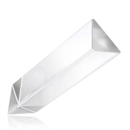 Prisma triangular de vidrio